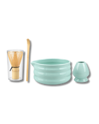Set de matcha colores pastel