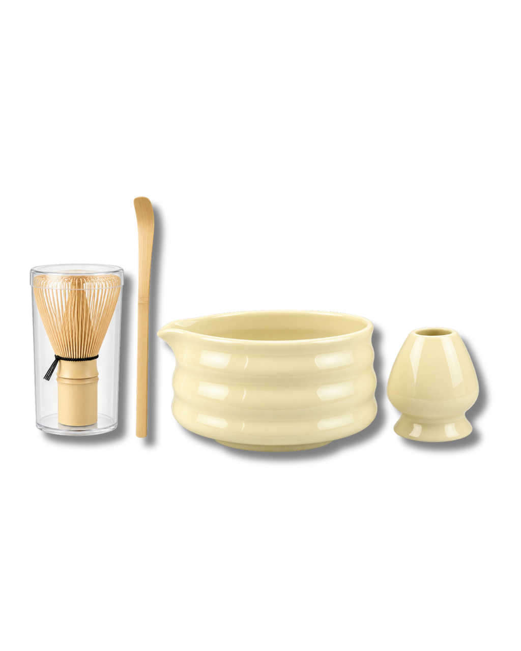 Set de matcha colores pastel
