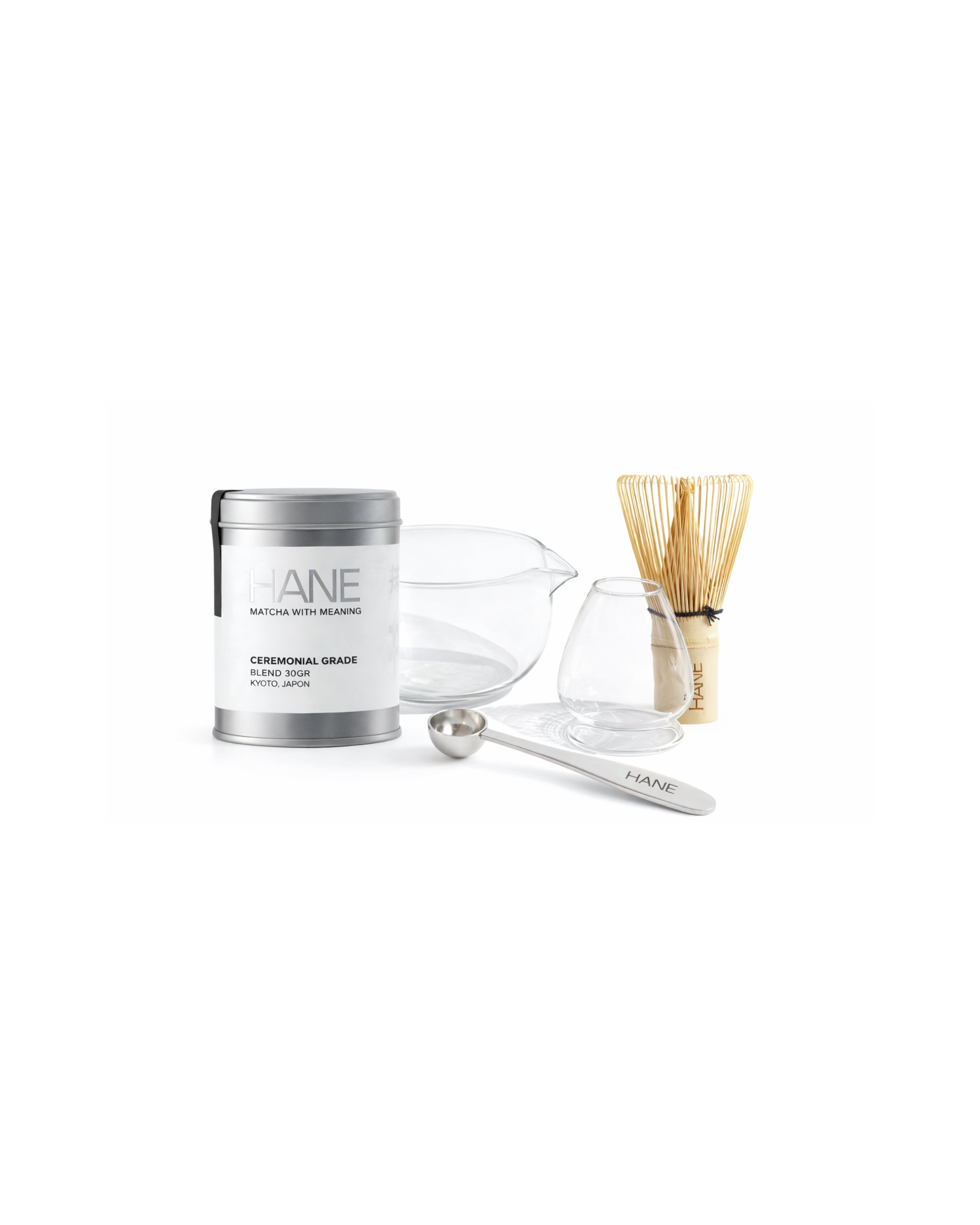 HANE matcha ritual set